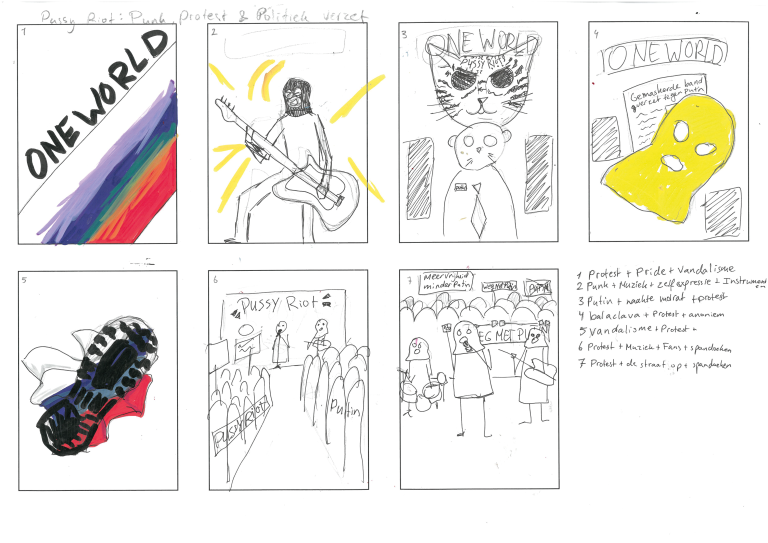 These are the first couple of sketches