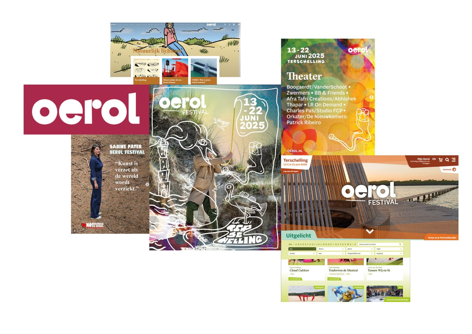 Visuele identiteit oerol